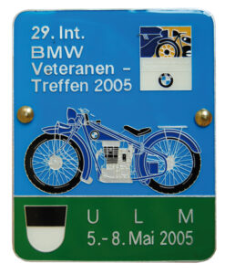 Jahresplakette des BMW Club Mobile Classic e.V.