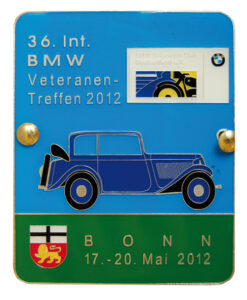 Jahresplakette des BMW Club Mobile Classic e.V.