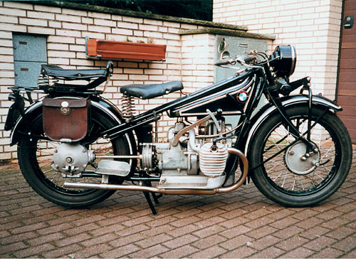 Vorkriegsmotorräder 1926 - 1928. R 42 - 494 ccm sv, 9 kW (12 PS)