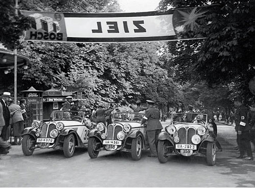 Start der 315/1 zur 2000 km ADAC-Reichsfahrt; Juli 1934